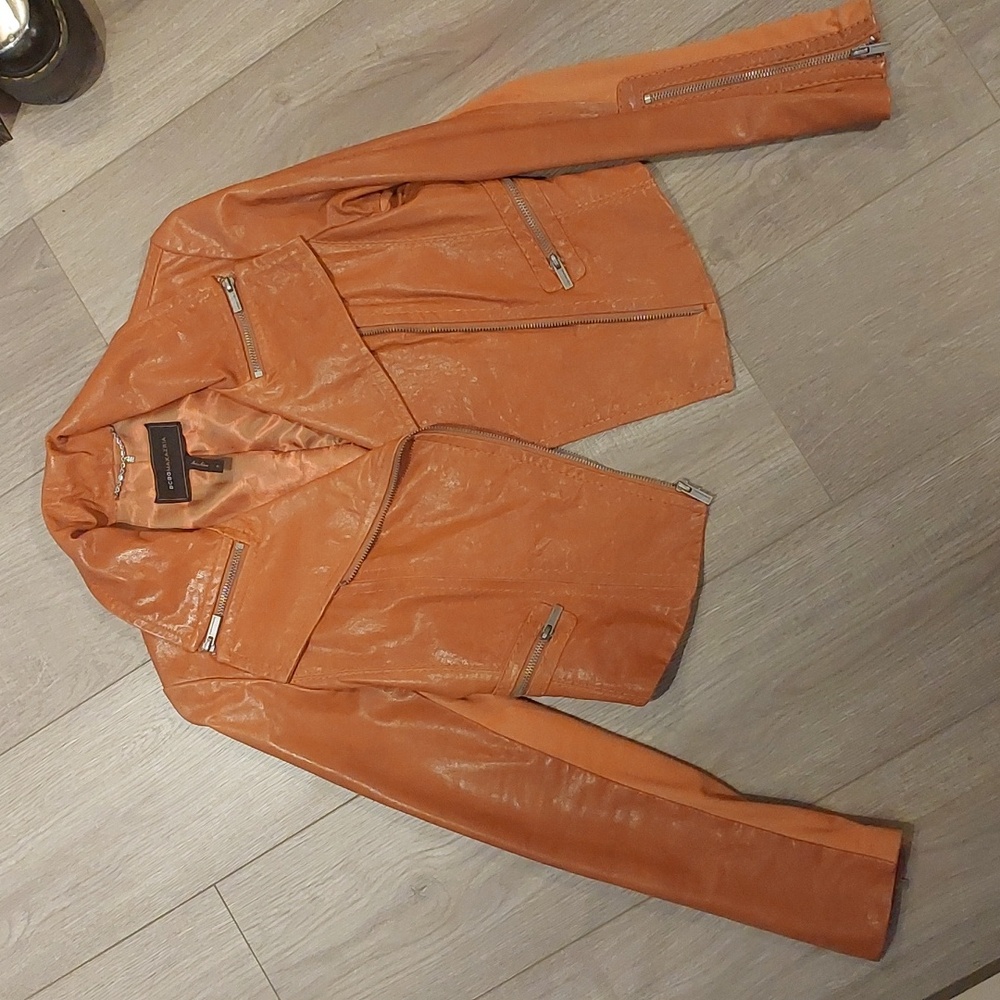 BCBG Leather Jacket